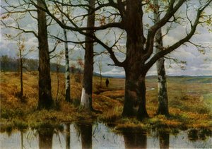 Herbstlandschaft, ca. 1908, 1965
