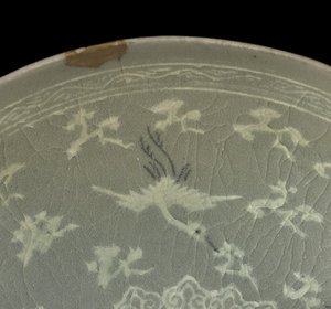 Schale mit Kranichen und Wolken, ca. 1150-1200
