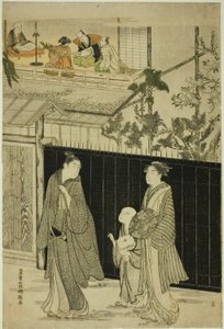 Rückkehr von einer Dichterlesung von Kubo Shunman