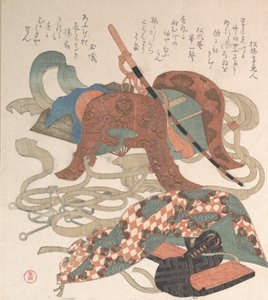 Sattel und andere Teile des Geschirrs von Kubo Shunman