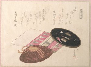 Tsuba (Schwertgriff) und Taschen von Kubo Shunman