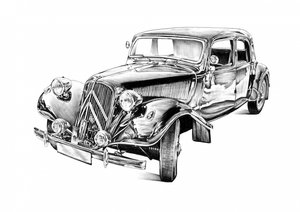 Ikonisches Vintage Auto