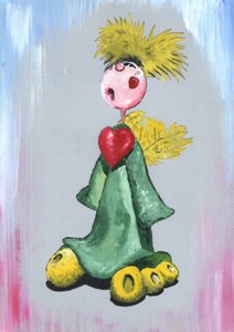 Singender Herzengel