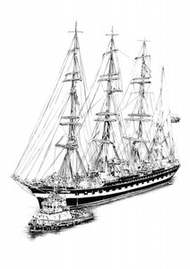 Großsegler und Schlepper