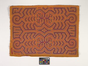Hemdtafel (Mola) von Kuna Indian Culture
