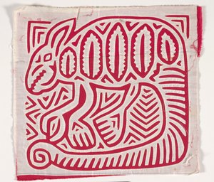 Hemdplatte (Mola) von Kuna Indian Culture