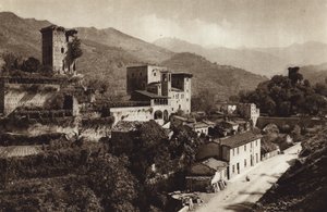 Italien: Castello Verrucola, Fivizzano von Kurt Hielscher