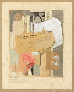 Kostenlose Lieferung, 1947 von Kurt Schwitters