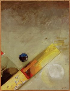 Phantasie über Dächern von Kurt Schwitters