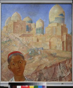 Die Nekropole Shah I Zinda. Samarkand (Usbekistan)