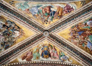 Freskengewölbe von Giovanni da Fiesole und Luca Signorelli