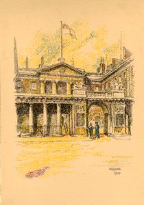 Das Admiralitätshaus, Whitehall, London, 1924