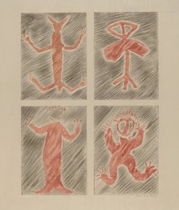 Petroglyphen-Design von Lala Eve Rivol