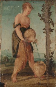 Frau mit Wasserkrug