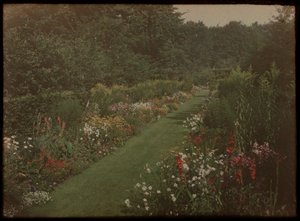 Garten des Hauses Kersbergen, Zeist von Lambertus Hendrik van Berk
