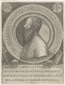 Porträt des Philologen Thomas von Ravenna