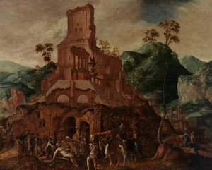 Der Tod des Marcus Licinius Crassus von Lancelot Blondeel