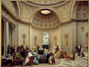 Zeremonie in der Sühnekapelle im Jahr 1835 von Lancelot Théodore Turpin de Crissé de Crissé