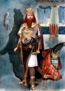 Herbert Beerbohm Tree in Herod, um 1902
