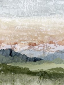 Abstrakte Bergtöne von Lara Eckerman