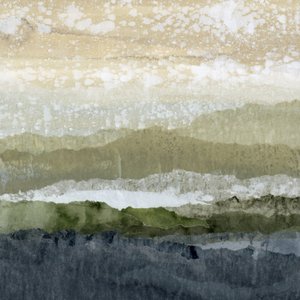 Geschichtete Berglandschaft