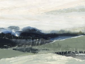 Serene Abstrakte Landschaft