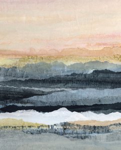 Serene Abstrakte Berge