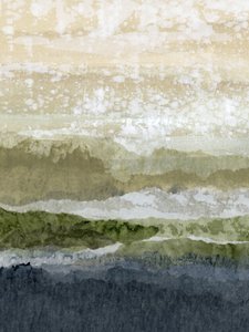 Gelassene Geschichtete Landschaft