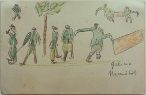 Ausgang (Der Soldaten) von Laszlo Moholy Nagy