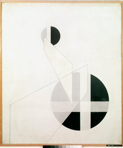 Komposition A XX Gemälde von László Moholy-Nagy von Laszlo Moholy Nagy