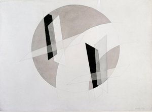 Ohne Titel (Mixed Media von Laszlo Moholy-Nagy) von Laszlo Moholy Nagy
