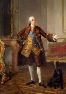 Porträt von Philipp I 1720-1765, Herzog von Parma von Laurent Pecheux