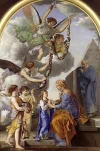 Die Erziehung der Jungfrau von Laurent de la Hyre