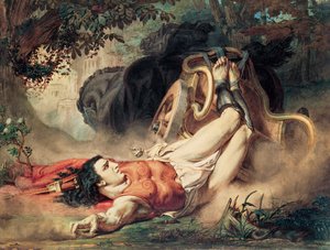 Der Tod von Hippolyte, 1860