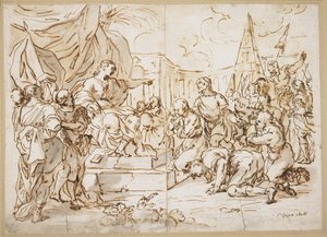 Joseph und seine Brüder, Genesis 41 von Lazzaro Baldi