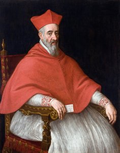 Porträt des Kardinals Giovanni Delfino (1545-1622) von Leandro da Ponte Bassano
