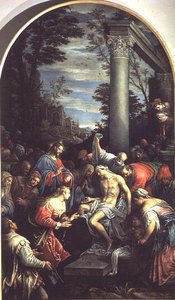 Die Auferweckung des Lazarus von Leandro da Ponte Bassano