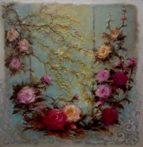Antike Rosen, 2024 von Lee Campbell