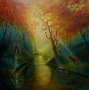 Druanitia, Königin der Druiden, 2024 von Lee Campbell