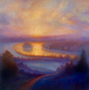 Nebliger Blick, 2023 von Lee Campbell