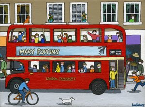 Londoner Bus, 2015 von Lee Sellers