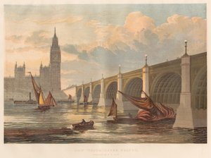 Neue Westminster Brücke, Entworfen von P. N. Page von Leighton Brothers