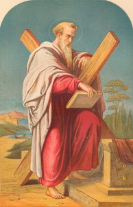 St. Andreas, Mitte bis Ende des 19. Jahrhunderts.