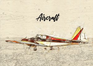 Luftfahrt Skizze