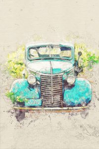 Retro-Teal-Truck