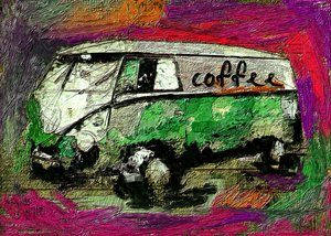 Vintage Kaffee Van
