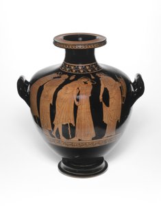 Hydria oder Wasserkrug, 460-450 v. Chr. von Leningrad Painter