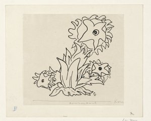 Blumen von Leo Gestel (signed by artist)