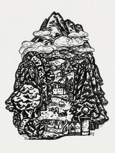 Berglandschaft (ca. 1891–1941)
