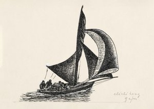 Segelschiff (1934–1936) von Leo Gestel